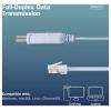 Digitus USB 2.0, RJ45 , USB kabelový adaptér [1x USB, USB 2.0, USB 2.0 zástrčka A - 1x RJ45, RJ45 zástrčka] Digitus DA-70173 Cavo adattatore console USB-A 2.0