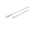 Digitus USB 2.0, RJ45 , USB kabelový adaptér [1x USB, USB 2.0, USB 2.0 zástrčka A - 1x RJ45, RJ45 zástrčka] Digitus DA-70173 Cavo adattatore console USB-A 2.0