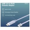 Digitus USB 2.0, RJ45 , USB kabelový adaptér [1x USB, USB 2.0, USB 2.0 zástrčka A - 1x RJ45, RJ45 zástrčka] Digitus DA-70173 Cavo adattatore console USB-A 2.0
