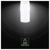 V-TAC 211456 LED Energetická třída (EEK2021) F (A - G) E27 válcový tvar 7.5 W = 50 W přírodní bílá 1 ks