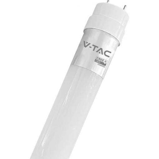V-TAC LED trubice Energetická třída (EEK2021): F (A - G) G13 zářivkový tvar T8 18 W studená bílá (Ø x d) 28 mm x 1200 mm 1 ks
