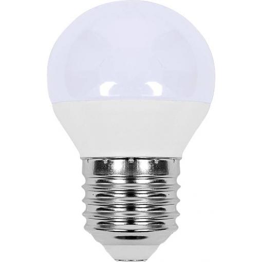 V-TAC 2141606 LED Energetická třída (EEK2021) F (A - G) E27 Kulové svítidlo (miniaturní) 3.7 W = 30 W teplá bílá 1 ks