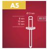 Arrow Tool Group 001133 slepý nýt (Ø x d) 5 mm x 8 mm hliník hliník RA 5 X 8 ALU 100ST 100 ks