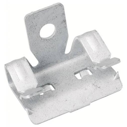 ABB E-Klips AH-38 Trägerklammer waagrecht nosná svorka ocel 7TCA084030R0452 100 ks (Ø x v) 6.5 mm x 18 mm