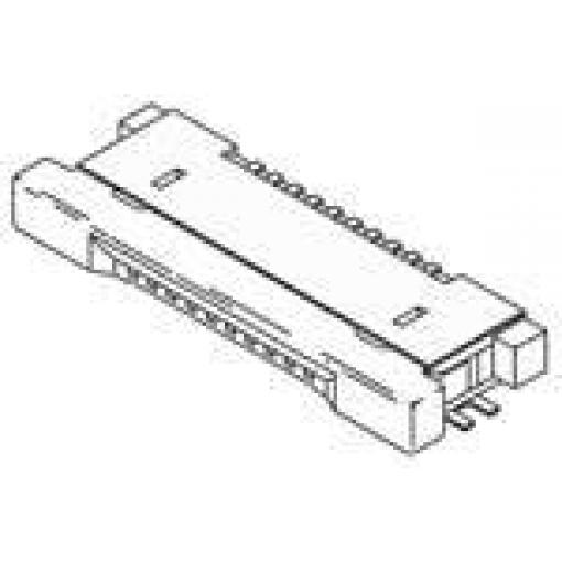 Molex Konektor FFC / FPC 54550-1433, 1 ks Tape on Full reel