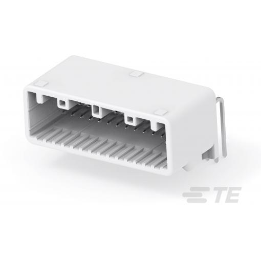 TE Connectivity Konektor pro desku plošných spojů 28, rozteč 2.2 mm, 1565373-4, 1 ks Tube