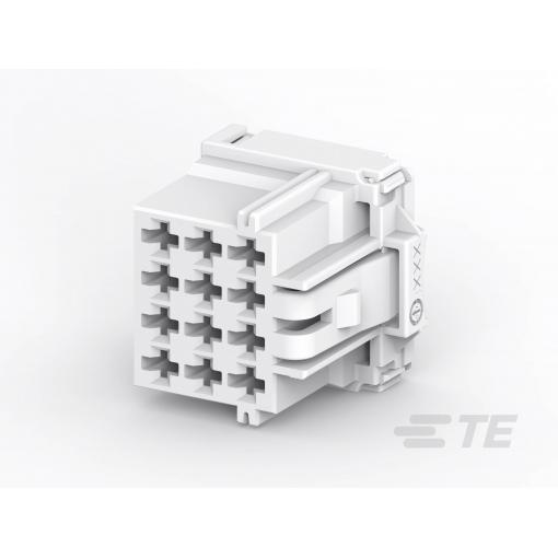 TE Connectivity Konektor pro desku plošných spojů 12, rozteč 5 mm, 7-968972-1, 1 ks Carton