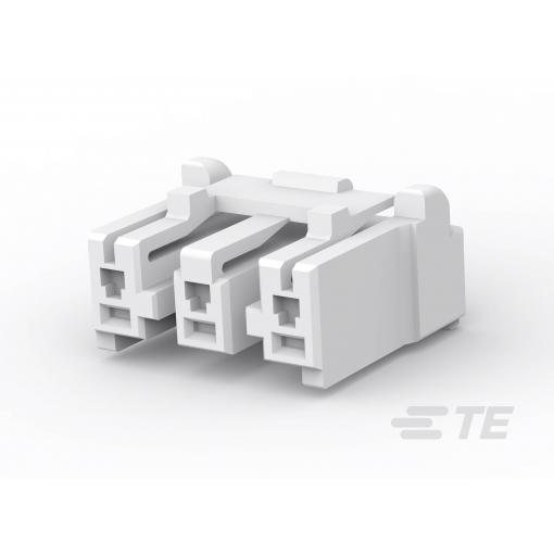 TE Connectivity Konektor pro desku plošných spojů 3, rozteč 6.5 mm, 1747047-1, 1 ks Bag