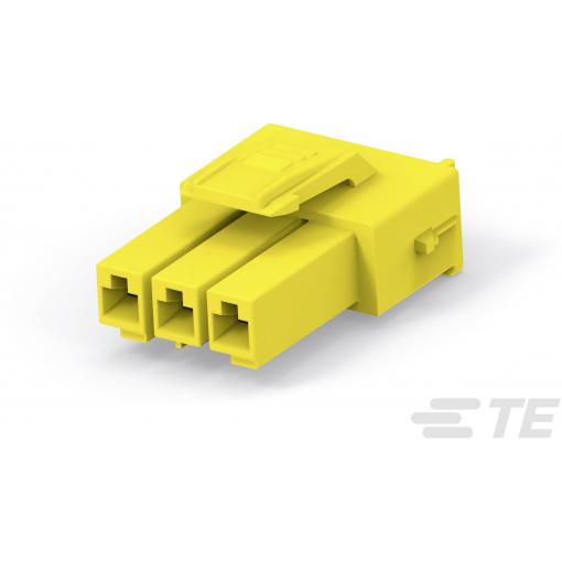 TE Connectivity Konektor pro desku plošných spojů 3, 368571-4, 1 ks Bag
