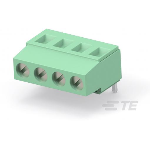 TE Connectivity 282851-8, kabelová svorka, 0.05-3 mm², kontakty 8, zelená, Box, 1 ks