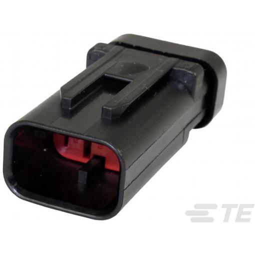 TE Connectivity AMPSEAL16 Konektor pro desku plošných spojů 3, rozteč 4.5 mm, 776535-1, 1 ks Bag