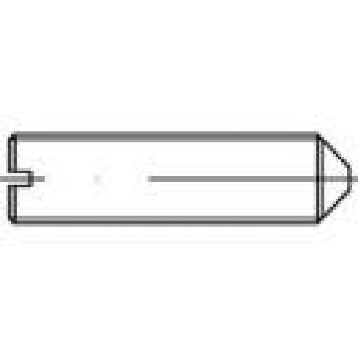TOOLCRAFT 1061109 závitový kolík M5 12 mm nerezová ocel A1 50 ks