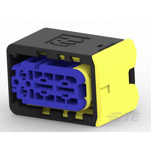TE Connectivity Konektor pro desku plošných spojů 4, rozteč 9 mm, 4-2208157-1, 1 ks Carton