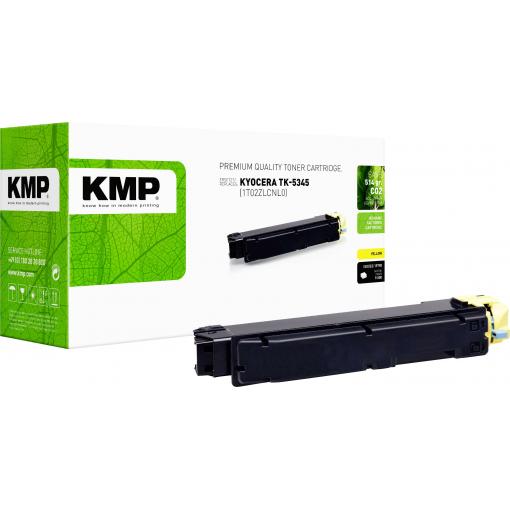 KMP Toner náhradní Kyocera TK5345Y (1T02ZLANL0) kompatibilní žlutá 9000 Seiten 2932,0009 2932,0009