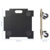 TOOLCRAFT TO-10748217 Erweiterbare plošina s kolečky , materiál MDF, max. 200 kg, 390 mm x 390 mm x 110 mm