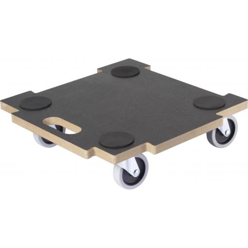 TOOLCRAFT TO-10748217 Erweiterbare plošina s kolečky , materiál MDF, max. 200 kg, 390 mm x 390 mm x 110 mm