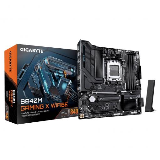 Gigabyte GAMING X WIFI6E Základní deska Socket (PC) AMD AM5 Tvarový faktor Micro-ATX Čipová sada základní desky AMD® B840