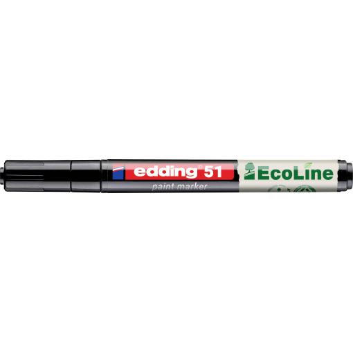 Edding 51 EcoLine 4-51-001 popisovač na laky černá 1 mm, 2 mm