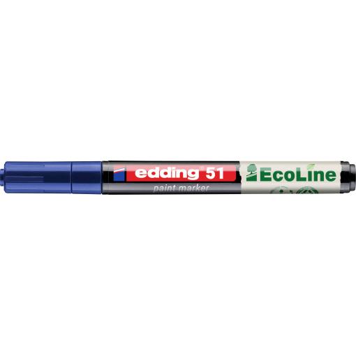 Edding 51 EcoLine 4-51-003 popisovač na laky modrá 1 mm, 2 mm