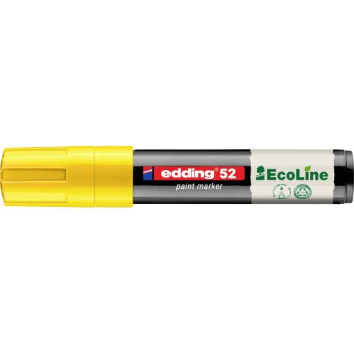 Edding 52 EcoLine 4-52-005 popisovač na laky žlutá 4 mm, 15 mm