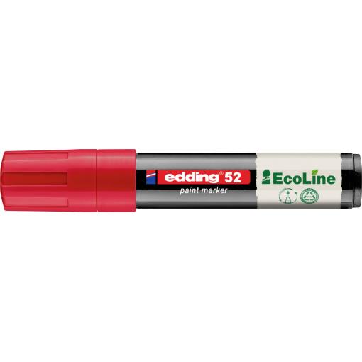 Edding 52 EcoLine 4-52-002 popisovač na laky červená 4 mm, 15 mm