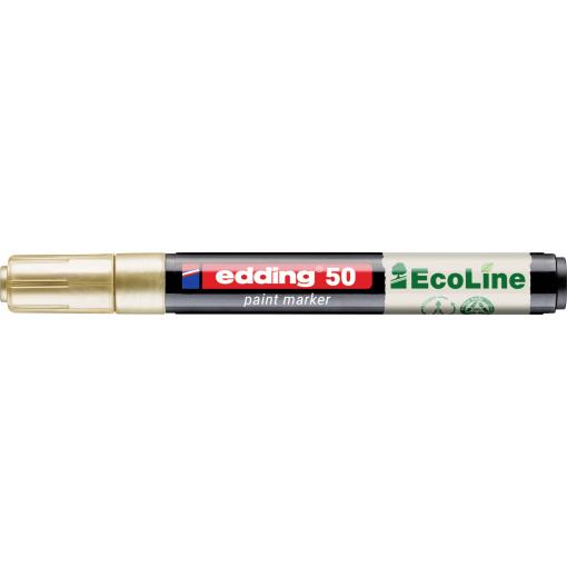 Edding 50 EcoLine 4-50-053 popisovač na laky zlatá 2 mm, 3 mm