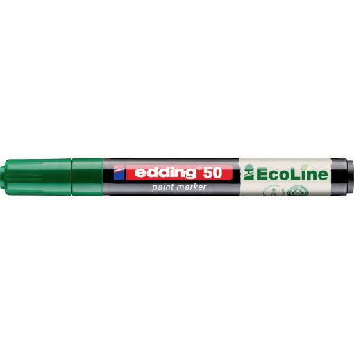 Edding 50 EcoLine 4-50-004 popisovač na laky zelená 2 mm, 3 mm