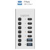 LogiLink UA0447 USB Hub 5 + 2 porty USB-A, USB-C® USB 3.2 Gen1 5 GBit/s hliník UA0447