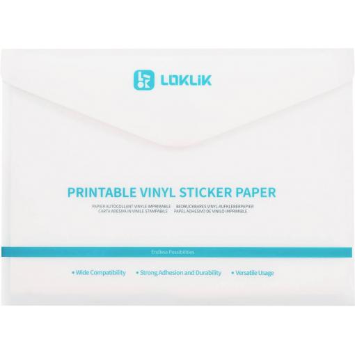 Loklik Vinyl-Aufkleberpapier Lepicí páska