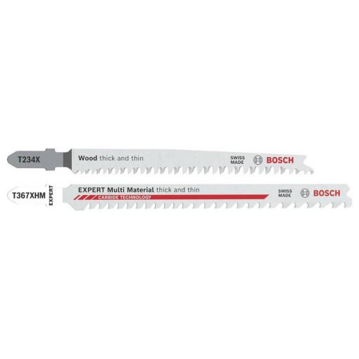 Bosch Accessories 2608665464 Sada nožových PILOVÝCH listů t234x+EXPERT Multi Material thick and thin thin t367xhm, 26 ks 1 ks