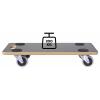 TOOLCRAFT TO-10765245 plošina s kolečky , materiál MDF, max. 200 kg, 582 mm x 291 mm x 110 mm