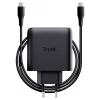 Trust USB nabíječka, GaN, USB Power Delivery (USB-PD) , Rychlonabíječka, 65 W, Power Delivery 3.0, PPS, černá