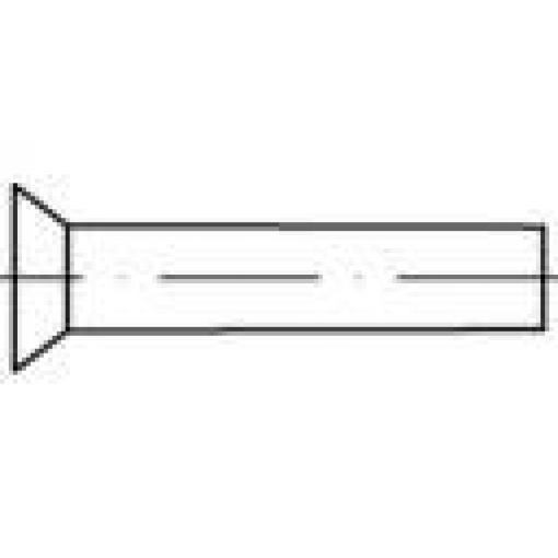 TOOLCRAFT 1061650 zápustný nýt (Ø x d) 3 mm x 8 mm nerezová ocel 200 ks