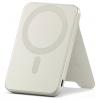 Satechi OntheGo Magnetic Qi2 powerbanka 5000 mAh, Qi 2, MagSafe, písková