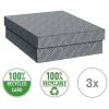 Leitz úložný box VON šedá 7 l (š x v x h) 265 x 205 x 365 mm 3 ks