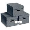 Leitz úložný box VON šedá 15 l (š x v x h) 265 x 205 x 365 mm 3 ks