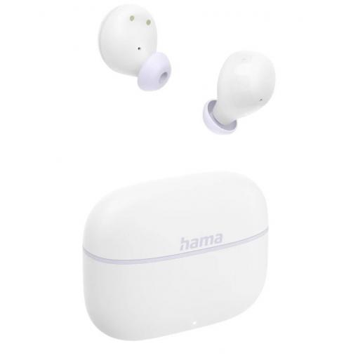 Hama Freedom Buddy II špuntová sluchátka (In Ear) Bluetooth® stereo bílá