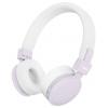 Hama Freedom Lit III sluchátka otevřená (On Ear) Bluetooth® fialová, bílá headset