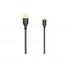 Hama USB kabel USB 2.0 USB-A zástrčka, USB Mini-B zástrčka 0.75 m černá 00074262