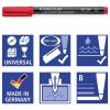 Staedtler popisovač fólií Folienstift Lumocolor perm B sw 314-9 černá