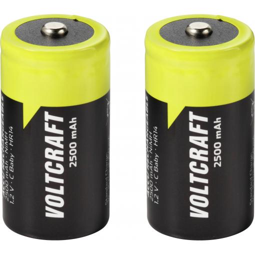 VOLTCRAFT akumulátor malé mono C Ni-MH 2500 mAh 1.2 V 2 ks