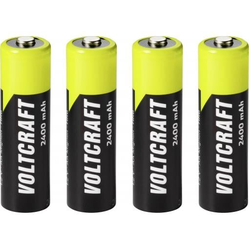 VOLTCRAFT akumulátor AA, Ni-MH, 2400 mAh, 1.2 V, 4 ks