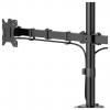 Hama držák na stůl pro monitor 2 Displej: (s) 88,9 cm (35) černá nastavitelná výška, nakláněcí, otočný, naklápěcí