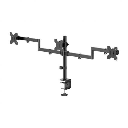 Hama držák na stůl pro monitor 3 Displej: (s) 68,6 cm (27) černá nastavitelná výška, naklápěcí, otočný, nakláněcí