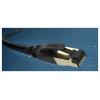 Hama 00202003 RJ45 síťové kabely, propojovací kabely CAT 8 S/FTP 5 m černá Plášť kabelu z recyklovaného materiálu 1 ks