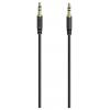Hama 00202014 jack audio kabel [1x jack zástrčka 3,5 mm - 1x jack zástrčka 3,5 mm] 5 m černá pozlacené kontakty