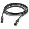 Hama 00202002 RJ45 síťové kabely, propojovací kabely CAT 8 S/FTP 3 m černá 1 ks