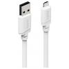 Hama Nabíjecí kabel USB USB 2.0 Apple Lightning konektor, USB-A zástrčka 3 m bílá 00201802