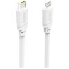Hama Nabíjecí kabel USB USB 2.0 USB-C ® zástrčka, Apple Lightning konektor 1 m bílá 00201815