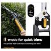 Fiskars X-series DualAction HSX96 nůžky na živý plot měkká rukojeť